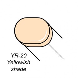 Copic маркер Sketch, YR-20 Yellowish shade (Жовта тінь)