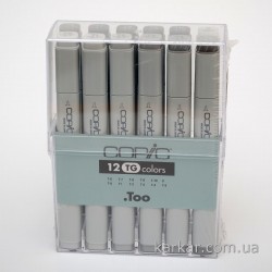 Copic набір маркерів Marker Set "TG" (12 шт)