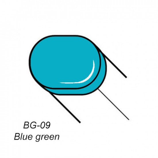Copic маркер Sketch, #BG-09 Blue green (Блакитно-зелений)