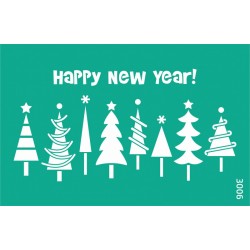 Трафарет багаторазовий самоклеючий 13*20 см, №3006, Серія "Новий рік", ROSA Talent Трафарет багаторазовий самоклеючий 13*20 см, №3006, Серія "Новий рік", ROSA Talent