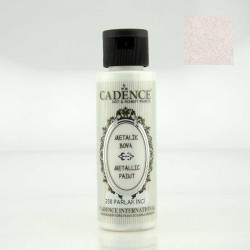 Cadence акрилова фарба з ефектом металік Metallic Paint, 70 мл, Сяючий перломутровий