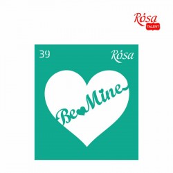 Трафарет багаторазовий самоклеючий 9*10см, №39, ROSA Talent Трафарет багаторазовий самоклеючий 9*10см, №39, ROSA Talent