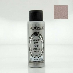 Cadence акрилова фарба з ефектом металік Metallic Paint, 70 мл, Небесно-сірий