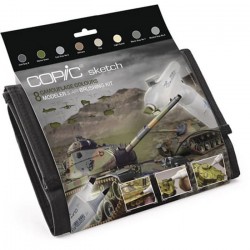 Copic набір маркерів Sketch Set Camouflage Colours 8 + Blender
