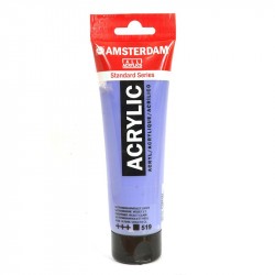 Фарба акрилова AMSTERDAM, (519) Ультрамарин фіолетовий світлий, 120 мл, Royal Talens