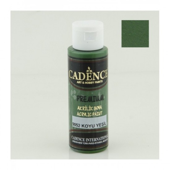 Cadence акрилова фарба Premium Acrylic Paint, 70 мл, Dark Green (Темно зелений) Cadence акрилова фарба Premium Acrylic Paint, 70 мл, Dark Green (Темно зелений)