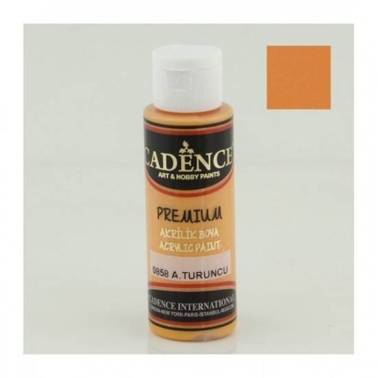 Cadence акрилова фарба Premium Acrylic Paint, 70 мл, Light Orange (Світло помаранчевий) Cadence акрилова фарба Premium Acrylic Paint, 70 мл, Light Orange (Світло помаранчевий)