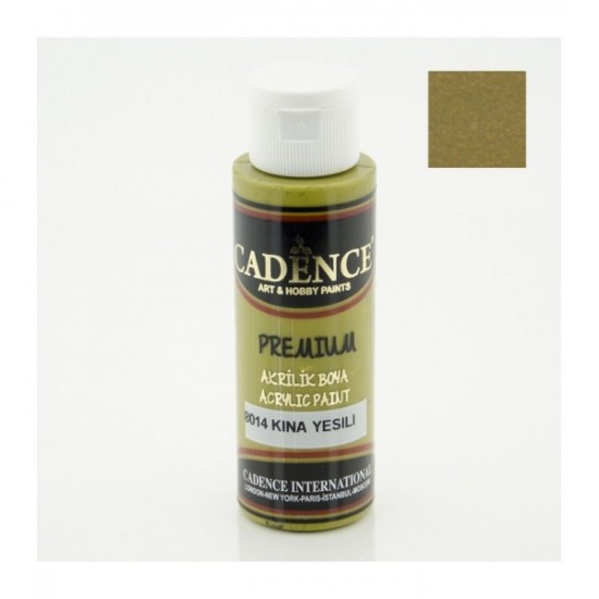 Cadence акрилова фарба Premium Acrylic Paint, 70 мл, Henna Green (Зелена хна) Cadence акрилова фарба Premium Acrylic Paint, 70 мл, Henna Green (Зелена хна)