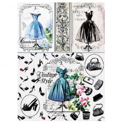 Cadence декупажні карти на рисовому папері Rice Paper Decoupage, А4, №232 Cadence декупажні карти на рисовому папері Rice Paper Decoupage, А4, №232