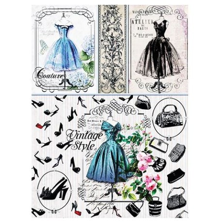 Cadence декупажні карти на рисовому папері Rice Paper Decoupage, А4, №232