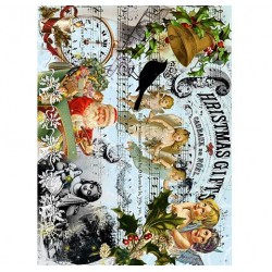 Cadence декупажні карти на рисовому папері Rice Paper Decoupage, А4, №242 Cadence декупажні карти на рисовому папері Rice Paper Decoupage, А4, №242