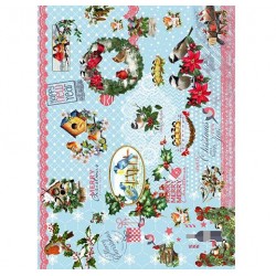 Cadence декупажні карти на рисовому папері Rice Paper Decoupage, А4, №257 Cadence декупажні карти на рисовому папері Rice Paper Decoupage, А4, №257