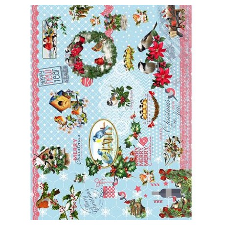 Cadence декупажні карти на рисовому папері Rice Paper Decoupage, А4, №257