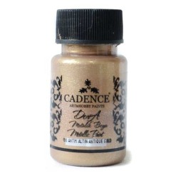 Cadence фарба акрилова Dora Metallic Paint, 50 мл, Античне золото