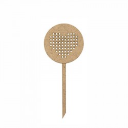 Заготовка топер Серце 3, ДВП, 5х12см, ROSA TALENT Заготовка топер Серце 3, ДВП, 5х12см, ROSA TALENT