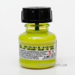 Туш художня, 20г, флуоресцентна жовта