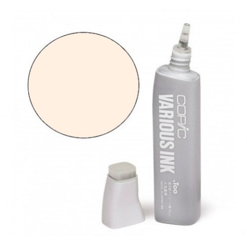 Copic чорнило для маркерів Various Ink, #E-000 Pale fruit pink (Пастельний фруктово-рожевий)