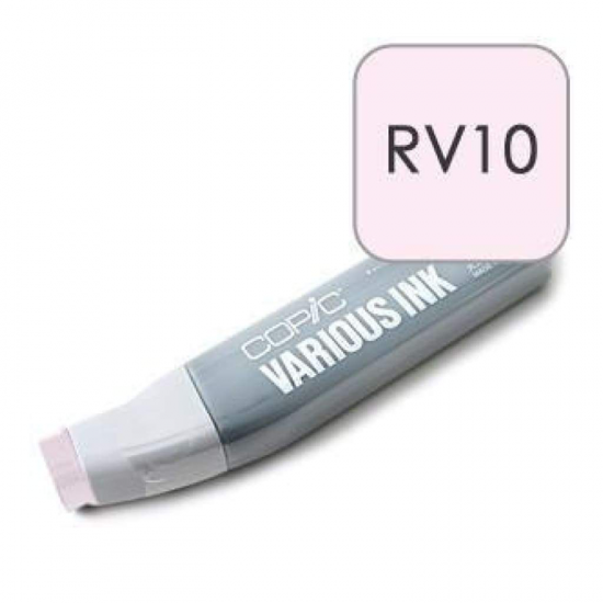 Copic чорнило для маркерів Various Ink, #RV-10 Pale pink (Пастельно-рожевий)