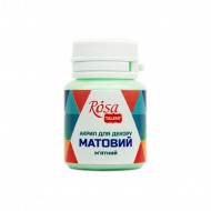 Акрил для декору, М'ятний, матовий, 20 мл, ROSA TALENT