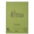 Альбом для акрилу та олії на спіралі AUTHENTIC (DRAWING) А4, 290г/м2, 20л, білий папір, SMILTAINIS