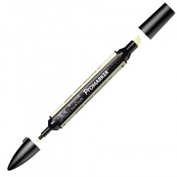 Маркер двосторонній, Promarker, (Y919),  Блідо-жовтий, W&N Маркер двосторонній, Promarker, (Y919),  Блідо-жовтий, W&N