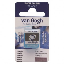 Фарба акварельна Van Gogh (840), Графіт, кювета, Royal Talens