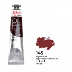 Фарба олійна, Коричнева королівська (145), 45мл, ROSA Gallery Фарба олійна, Коричнева королівська (145), 45мл, ROSA Gallery
