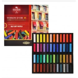 Крейда-пастель TOISON D'OR, 1/2, 48 кол.