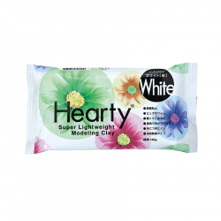 Пластика самозастигаюча Hearty, Біла, 180 г, Padico Пластика самозастигаюча Hearty, Біла, 180 г, Padico