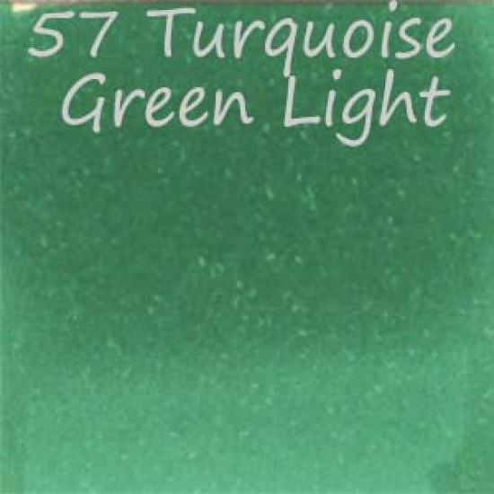 57 Turquoise Green Light, Маркер спиртовий BRUSH &Broad, TM MARKERMAN