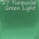 57 Turquoise Green Light, Маркер спиртовий BRUSH &Broad, TM MARKERMAN