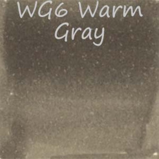 WG6 Warm Gray, Маркер спиртовий BRUSH &Broad, TM MARKERMAN