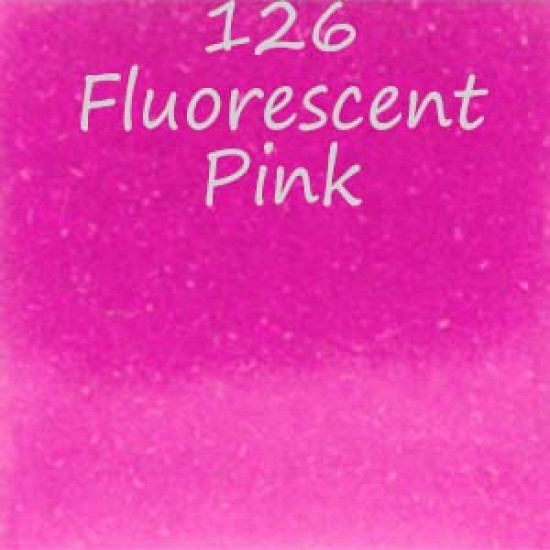 126 Fluorescent Pink, Маркер спиртовий BRUSH &Broad, TM MARKERMAN