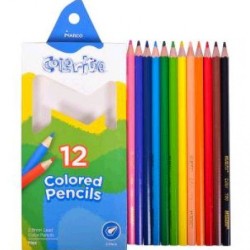 Олівці двосторонні 12 шт. 24 кольори шестигранні,Colorite,1110-12CB,ТМ "Marco"