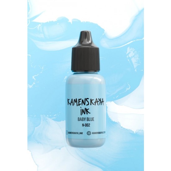 Спиртові чорнила Kamenskaya ink, N002 - блакитний, 15мл