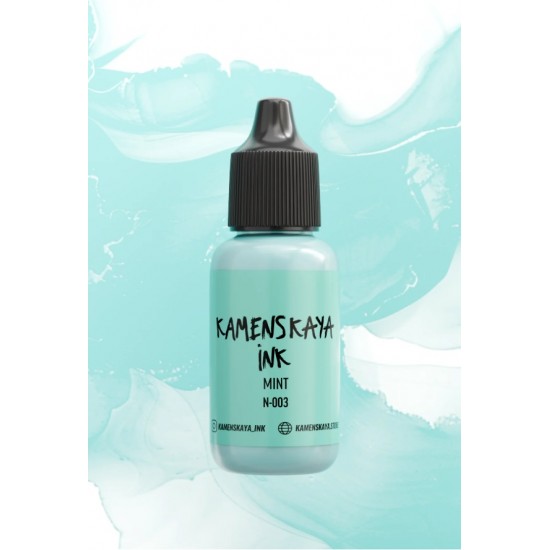 Спиртові чорнила Kamenskaya ink, N003  - бірюзовий, 15мл