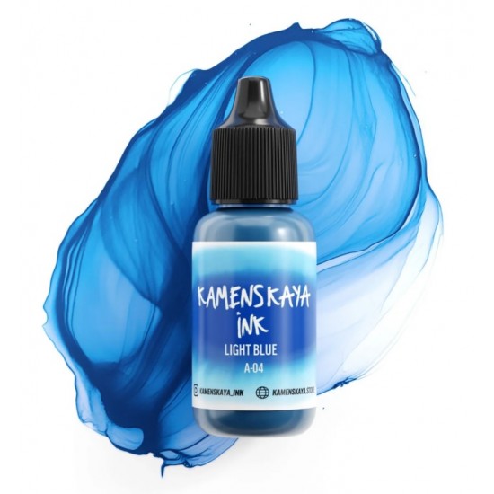 Спиртові чорнила Kamenskaya ink, А04-синій, 15мл