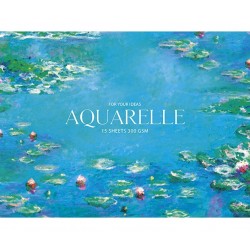 Блок для акварелі на склейці "Aquarelle" А5+, 15 арк. "MUSE" (PB-GB-015-054) Блок для акварелі на склейці "Aquarelle" А5+, 15 арк. "MUSE" (PB-GB-015-054)