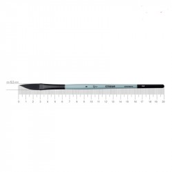 Синтетика саблевидна плоска, даггер, STREAM 143, № 6, к.р. пензель ROSA Синтетика саблевидна плоска, даггер, STREAM 143, № 6, к.р. пензель ROSA