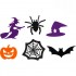 Набір фетрових заготовок „Halloween“ 7, 6шт, ROSA TALENT