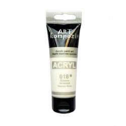 Фарба художня "ART Kompozit", 0,075 л ТУБА (018 білила титанові )