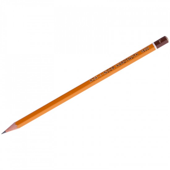 Олівець графітний, 1500, F, KOH-I-NOOR