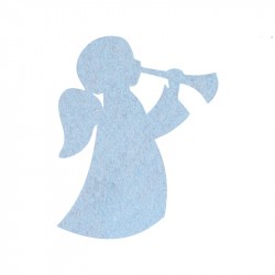 Фетрова заготовка „Ангел“ 2, 6х7см, 10шт, ROSA TALENT Фетрова заготовка „Ангел“ 2, 6х7см, 10шт, ROSA TALENT