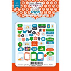 Набір висічок колекція Cool School 50 шт Набір висічок колекція Cool School 50 шт