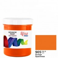 Фарба гуашева, Оранжева (905), 100мл, ROSA Studio Фарба гуашева, Оранжева (905), 100мл, ROSA Studio