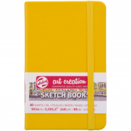 Блокнот для графіки Talens Art Creation 140г/м2, 9*14см, 80л., Golden Yellow, Royal Talens