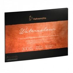 Hahnemuhle блок для акварелі Collection, 30*40 см, 300г/м, 10арк., середнє зерно, CP Hahnemuhle блок для акварелі Collection, 30*40 см, 300г/м, 10арк., середнє зерно, CP