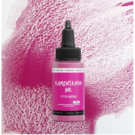 Спиртові чорнила розшаровні Kamenskaya ink, P119 - сакура, 30мл
