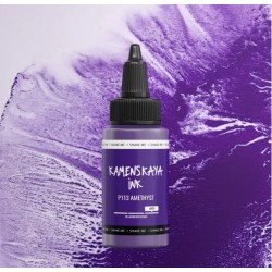 Спиртові чорнила розшаровні Kamenskaya ink, P113 - аметист, 30мл Спиртові чорнила розшаровні Kamenskaya ink, P113 - аметист, 30мл