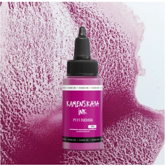 Спиртові чорнила розшаровні Kamenskaya ink, P111 - фуксія, 30мл